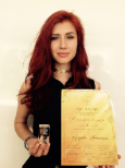  Анастасия Сидорова стала Лауреатом международного конкурса в Москве